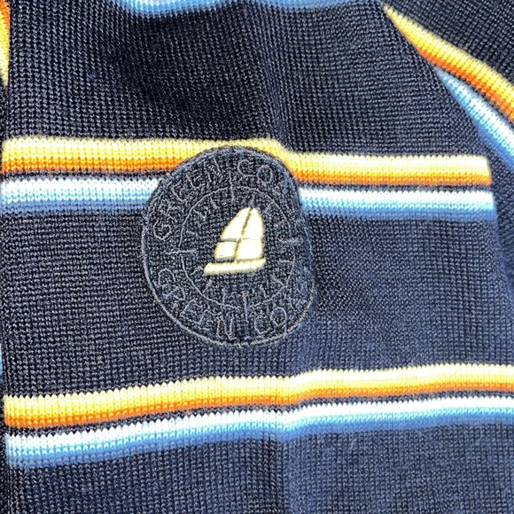 Green Coast Yachting Sweater 50%merino wool size L - Picture 8 of 13
